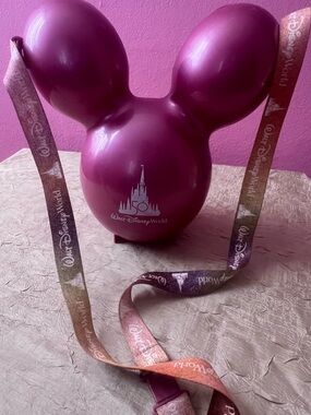 Disney Parks 50th Anniversary Mickey Refillable Popcorn Bucket Rare